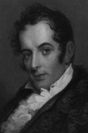 irvingjarvis A dashing and romantic Irving in 1809 -- the same year he rocketed to fame with A History of New York.